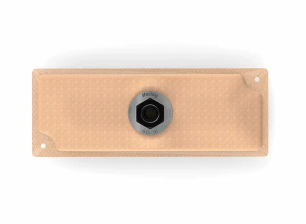 Center outlet pick-up with -3_8_ NPT fitting designed for universal use. 16-108